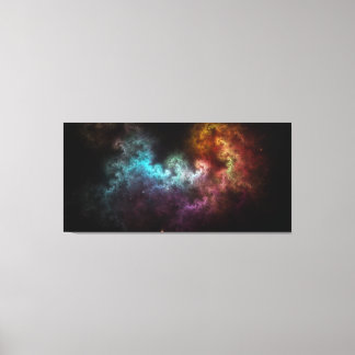 Lienzo Squiggley Nebula Star Dust Cloud CRQENH