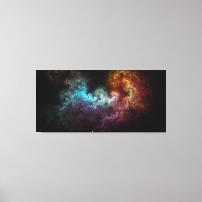 Lienzo Squiggley Nebula Star Dust Cloud CRQENH (Anverso)