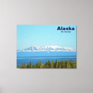 Lienzo Sr. Susitna (Alaska)