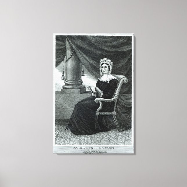 Lienzo Sra. Rachel Jackson (Anverso)