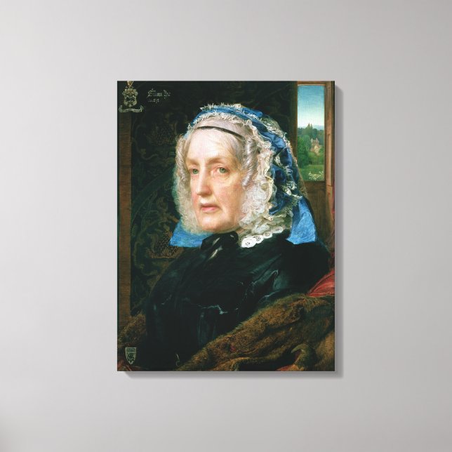 Lienzo Sra. Rosa (Anverso)