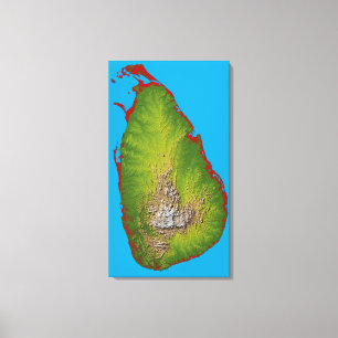 Lienzo Sri Lanka