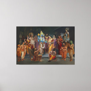 Lienzo Srinivasa Kalyanam Canvas Wall Art