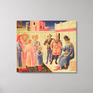 Lienzo SS. Cosmas y Damián antes de Diocletian