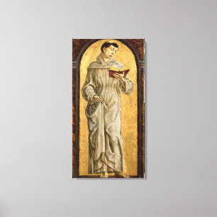 Lienzo St Anthony de la lectura de Padua