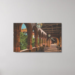 Lienzo St Augustine, la Florida - vista del hotel Ponce