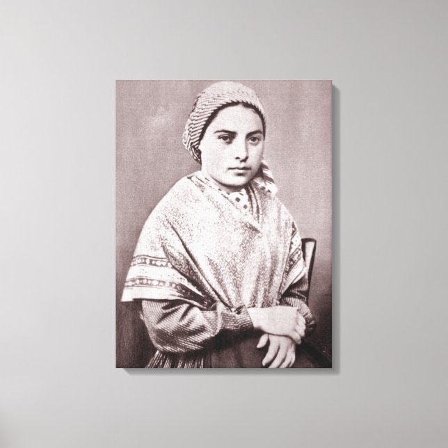 Lienzo St. Bernadette Soubirous (Anverso)