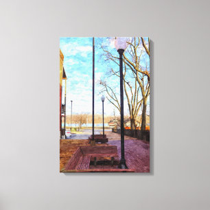 Lienzo St Charles Walkway Painterly