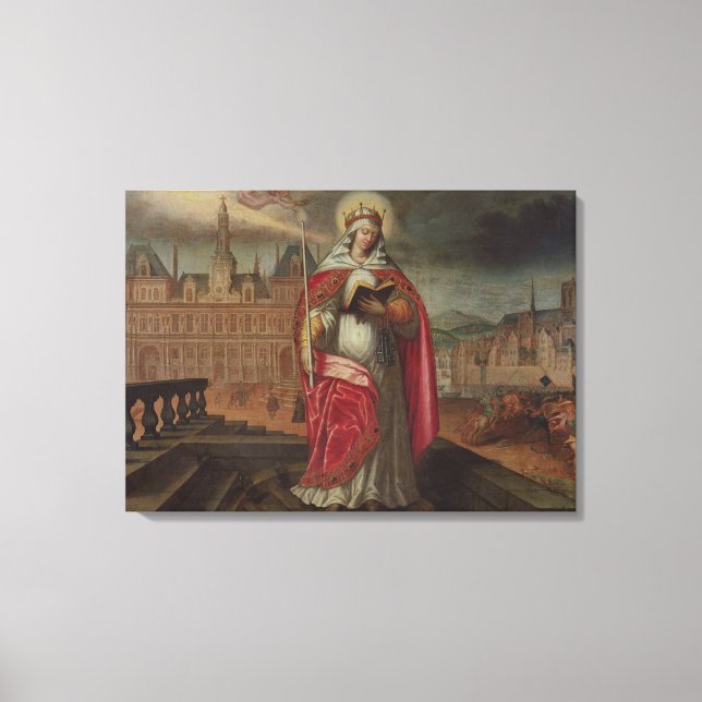 Lienzo St. Genevieve (Anverso)