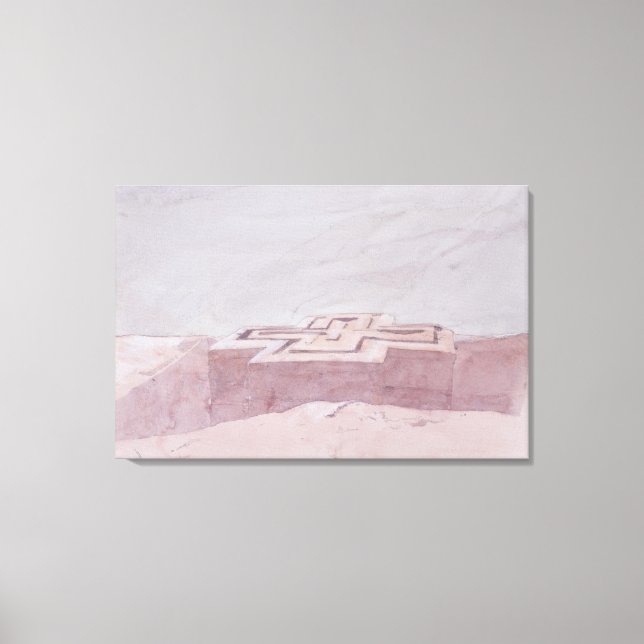 Lienzo St. George Lalibela (Anverso)