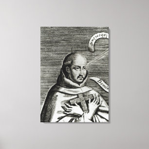 Lienzo St. John de la cruz, detalle