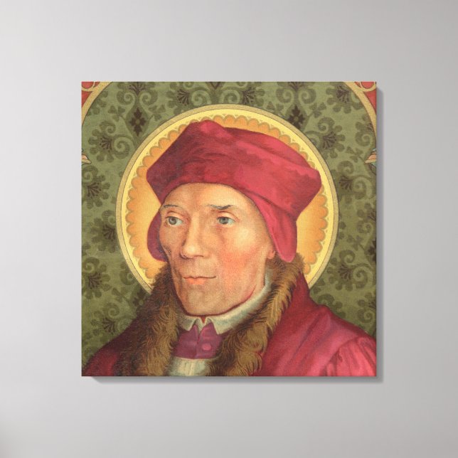 Lienzo St. John Fisher (SAU 025) 24"x24" (Anverso)