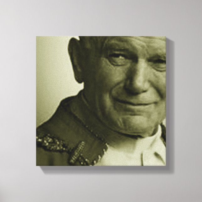 LIENZO ST JOHN PAUL II (Anverso)