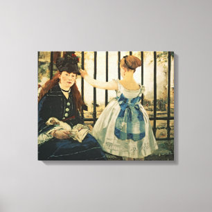 Lienzo St. Lazare, 1872-3 de Manet el   Gare