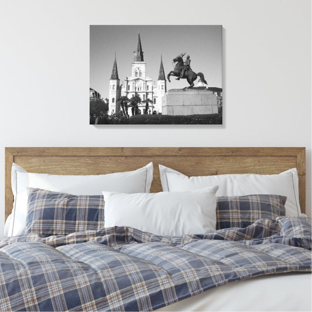 Lienzo St. Louis Cathedral - Jackson Square (Insitu(Dormitorio))