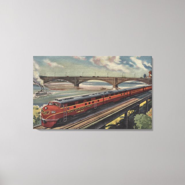 Lienzo St. Louis, Missouri (Anverso)