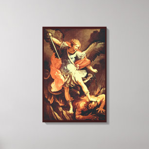Lienzo St. Michael el Archangel