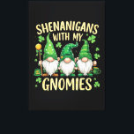 Lienzo St Patrick’s Day Lucky Shamrock Gnome<br><div class="desc">St Patrick’s Day Lucky Shamrock Gnome</div>