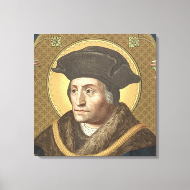 Lienzo St. Thomas More (SAU 026) 24"x24" (Anverso)