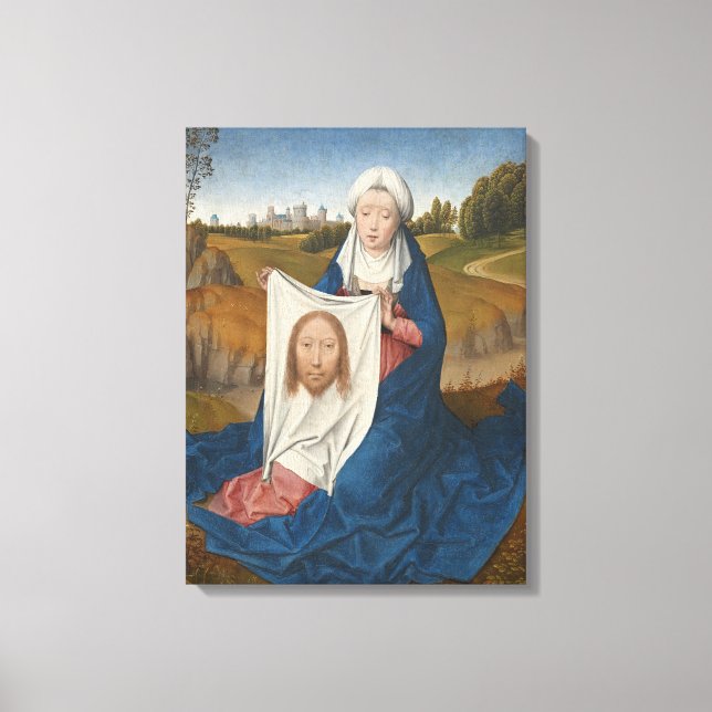 Lienzo St. Veronica, c.1470-1475 (aceite en panel) (Anverso)