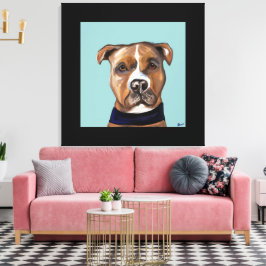 LIENZO STAFFORDSHIRE TERRIER