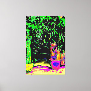 Lienzo Staghorn Ferns Gibney Los regalos de Zazzle del MU