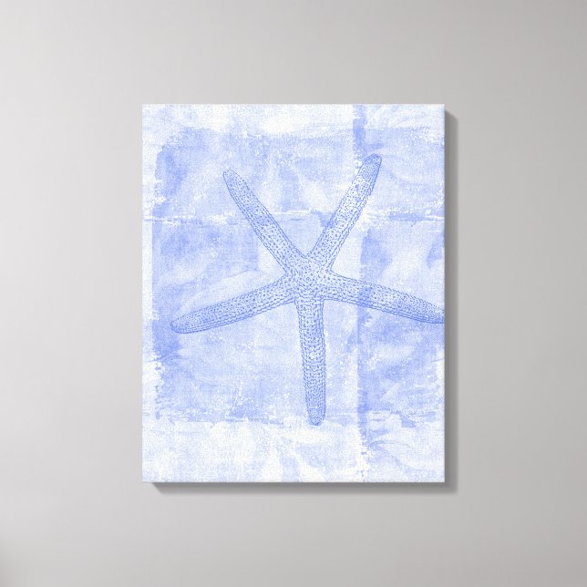Lienzo Starfish Temático De Playa Inspirado En Zen (Anverso)