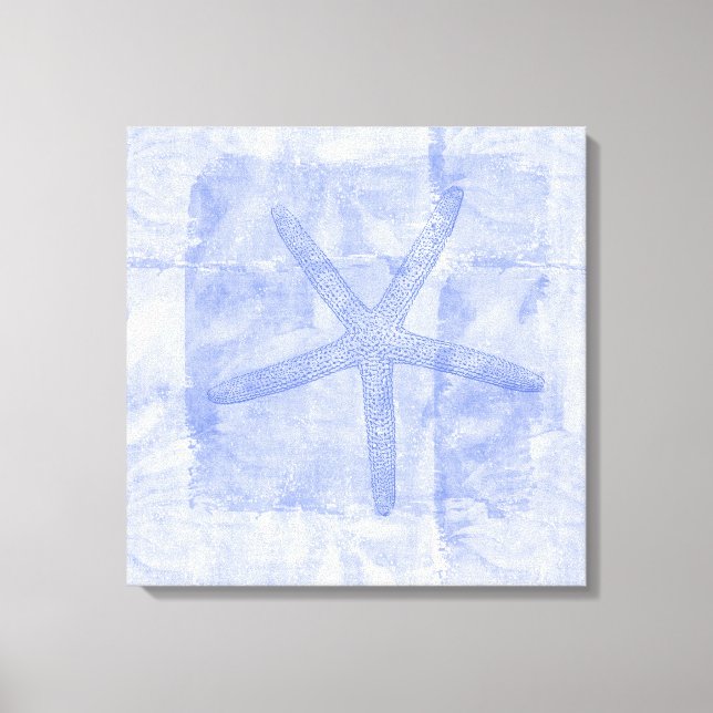Lienzo Starfish Temático De Playa Inspirado En Zen (Anverso)
