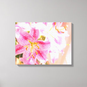Lienzo stargazer lily