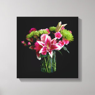 Lienzo Stargazer Lily Bouquet