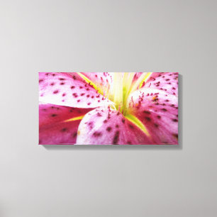 Lienzo Stargazer Lily Bright Magenta Floral