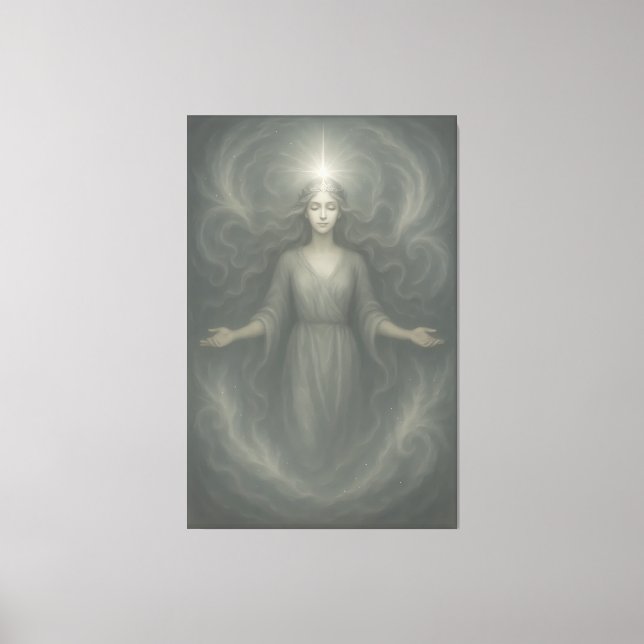 Lienzo Starlit Revelation Goddess – Celestial Awakening L (Anverso)