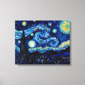 Lienzo Starry Night Sky Premium Wraped Canvas Wall Art
