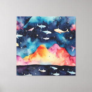 Lienzo Starry Seascape