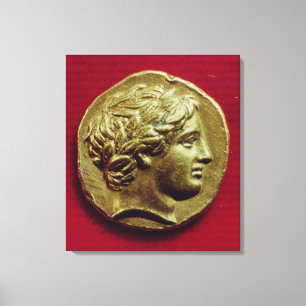 Lienzo Stater del rey de Philip II de Macedonia