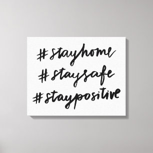 Lienzo #stayhome #staysafe #permanecer positivo