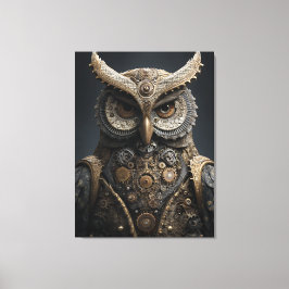 Lienzo Steampunk Brass Sentinel