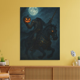 Lienzo Steampunk Gothic Horror Headless Horseman