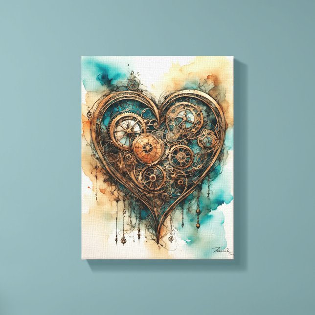 Lienzo Steampunk Love (Subido por el creador)