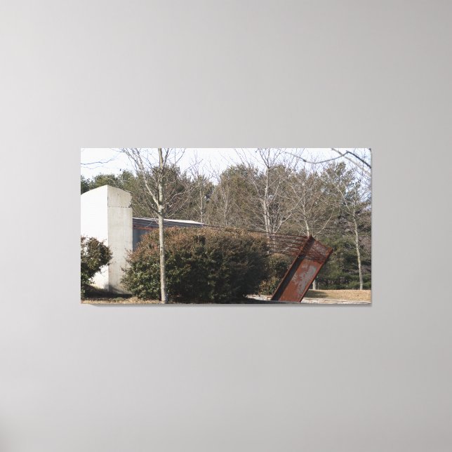 Lienzo Steel I-Beam de 911 (Anverso)