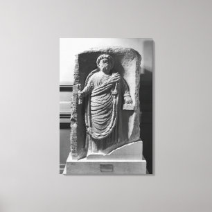 Lienzo Stela funerario de un notario, de Deux-Sevres