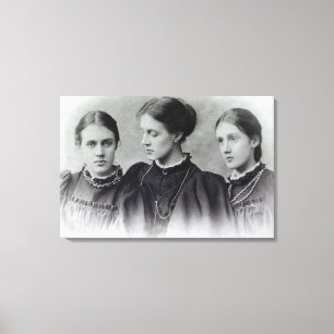 Lienzo Stella, Vanesa y Virginia Stephen, c.1896