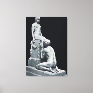 Lienzo Stephan Sinding - Adoración (1903)