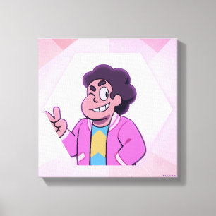 Lienzo Steven Universe   Retrato de diamante rosa