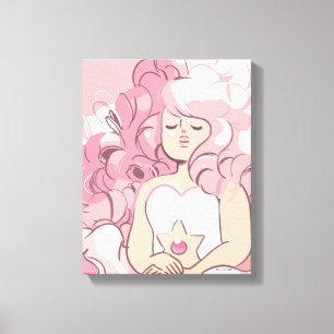 Lienzo Steven Universe   Rosa de Ilustracion de cuarzo