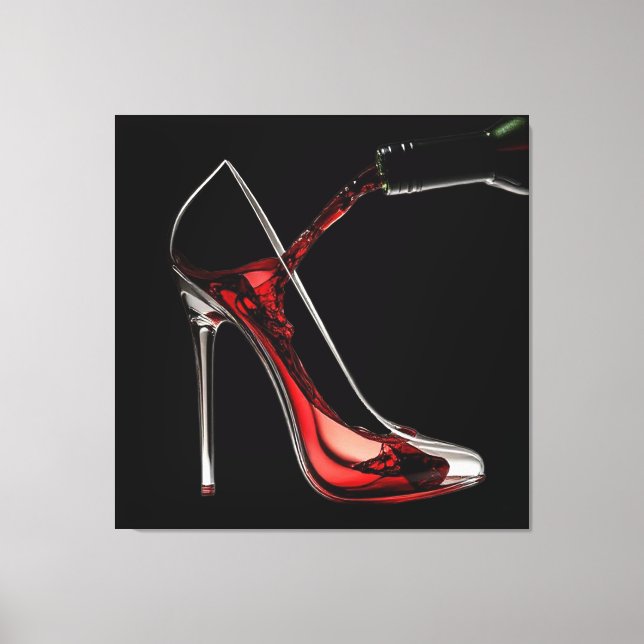 Lienzo Stiletto y Wine-Wine Bar (Anverso)