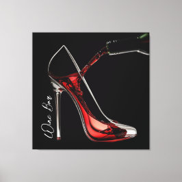 Lienzo Stiletto y Wine-Wine Bar