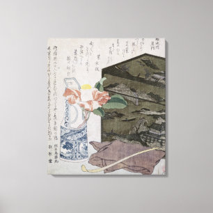 Lienzo Still Life with a Camelia, c.1820