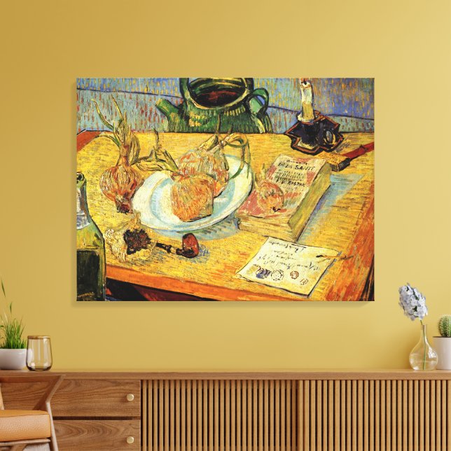 Lienzo Still Life with Drawing Board por Vincent van Gogh (Insitu (Sala de estar))