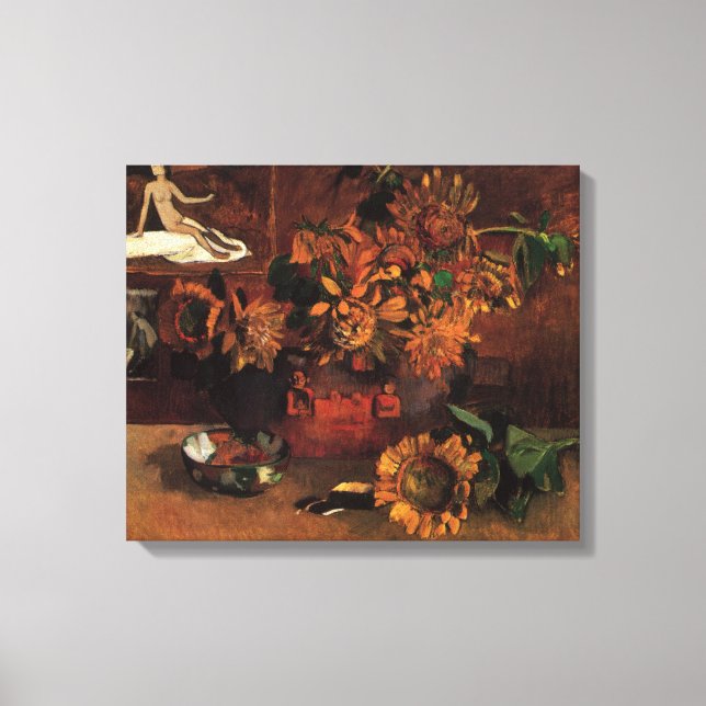 Lienzo Still Life with L'Esperance (Esperanza) de Paul Ga (Anverso)